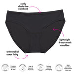 Load image into Gallery viewer, 4 Way Stretch Bikini Cut - Essentials
