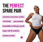 Load image into Gallery viewer, 2-Pack - No-Show Bikini Cut
