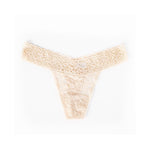 Load image into Gallery viewer, Mid-Rise Lace Thong - Panic Panties
