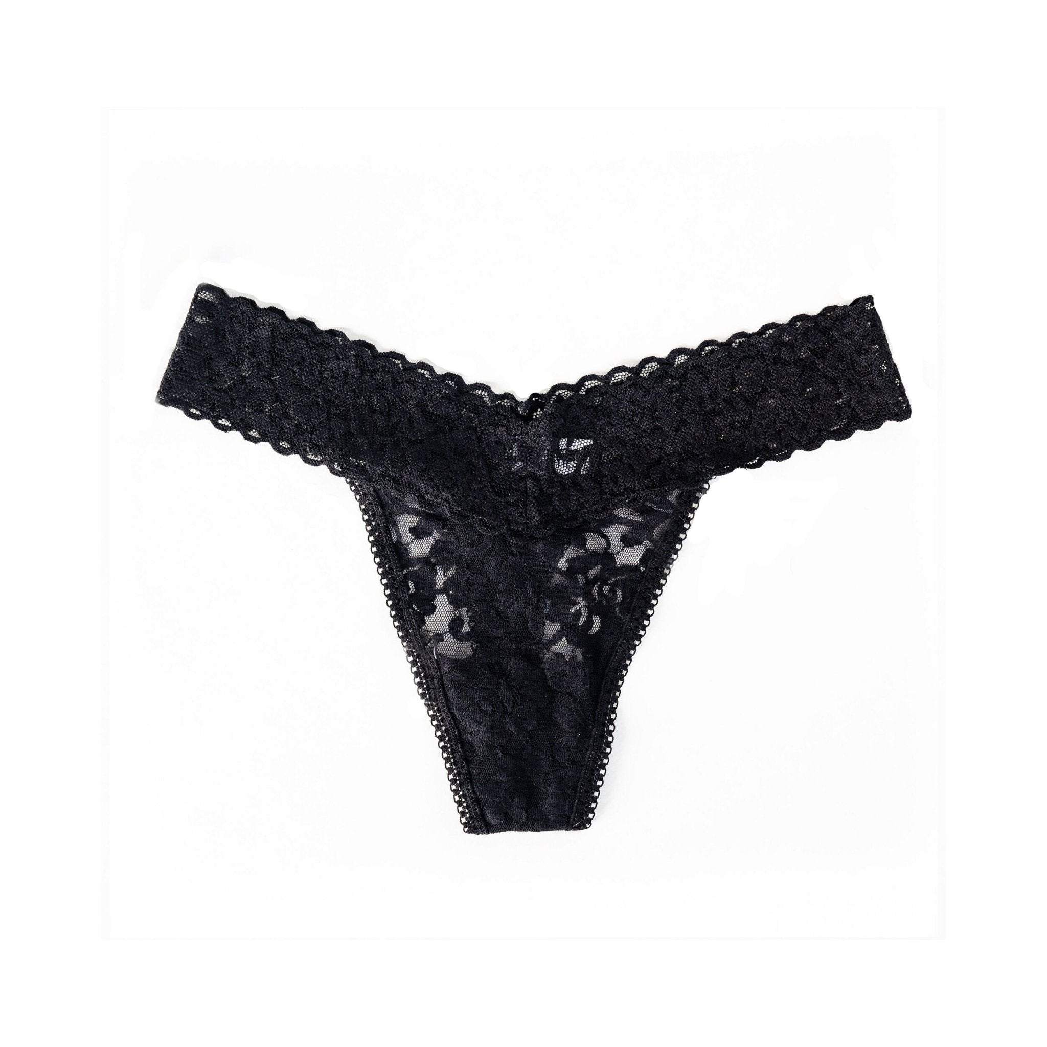 THE BLAZZE 1012 Women's Thong Mid Rise Sexy Solid G-String Thong