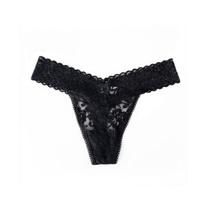 Shop The Mid-Rise Lace Thong – Panic Panties